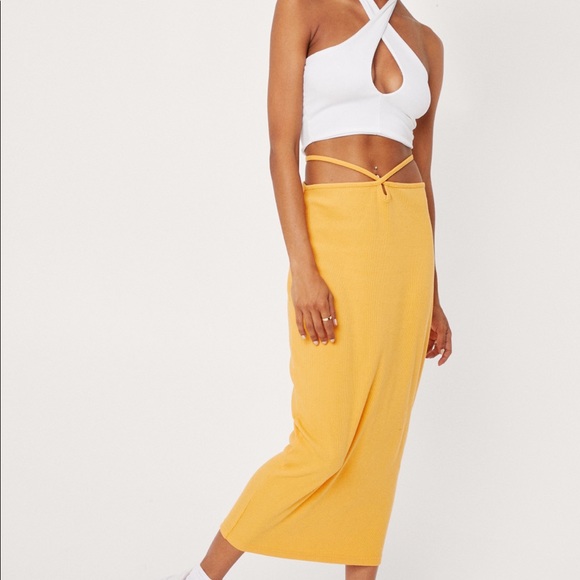 Tie Waist Midi - Picture 2 of 4